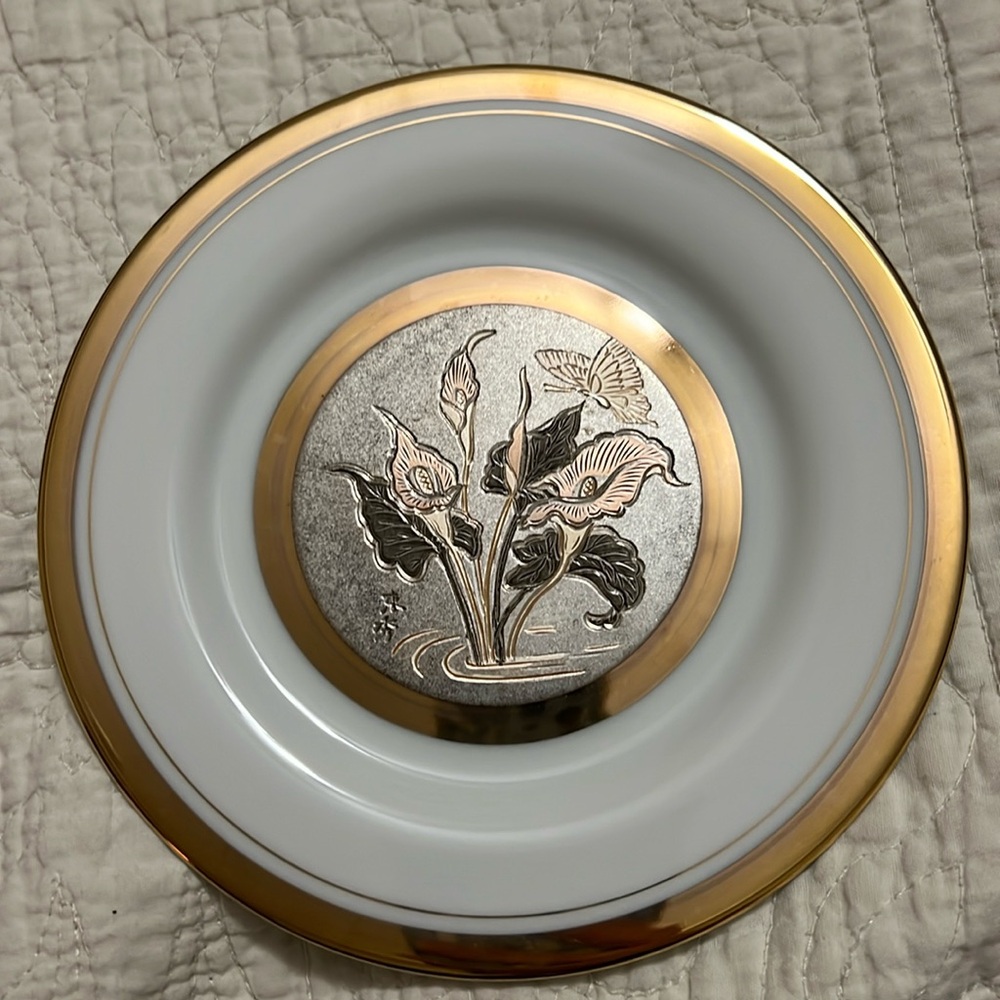 The Art of Chokin Collectors plate